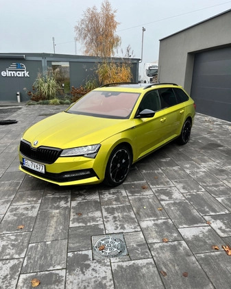 Skoda Superb cena 171500 przebieg: 99500, rok produkcji 2020 z Żychlin małe 407